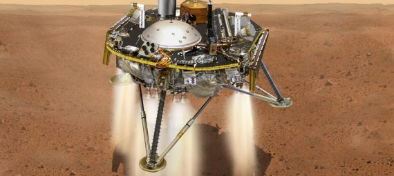 NASA’S INSIGHT LANDS ON MARS